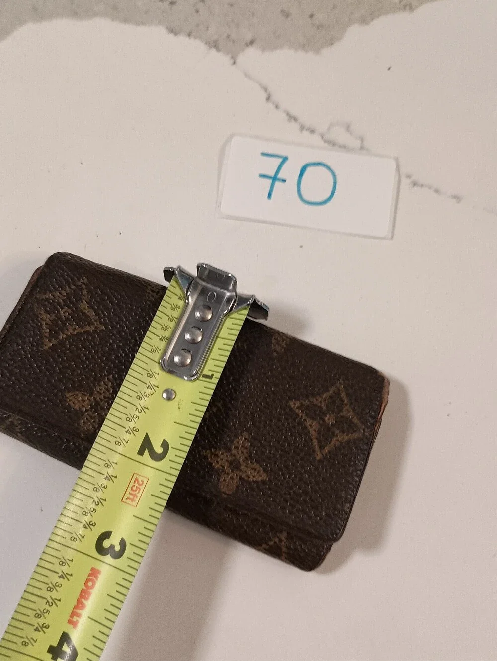 Authentic Louis Vuitton Monogram 4-Key Holder Wallet / Key Pouch